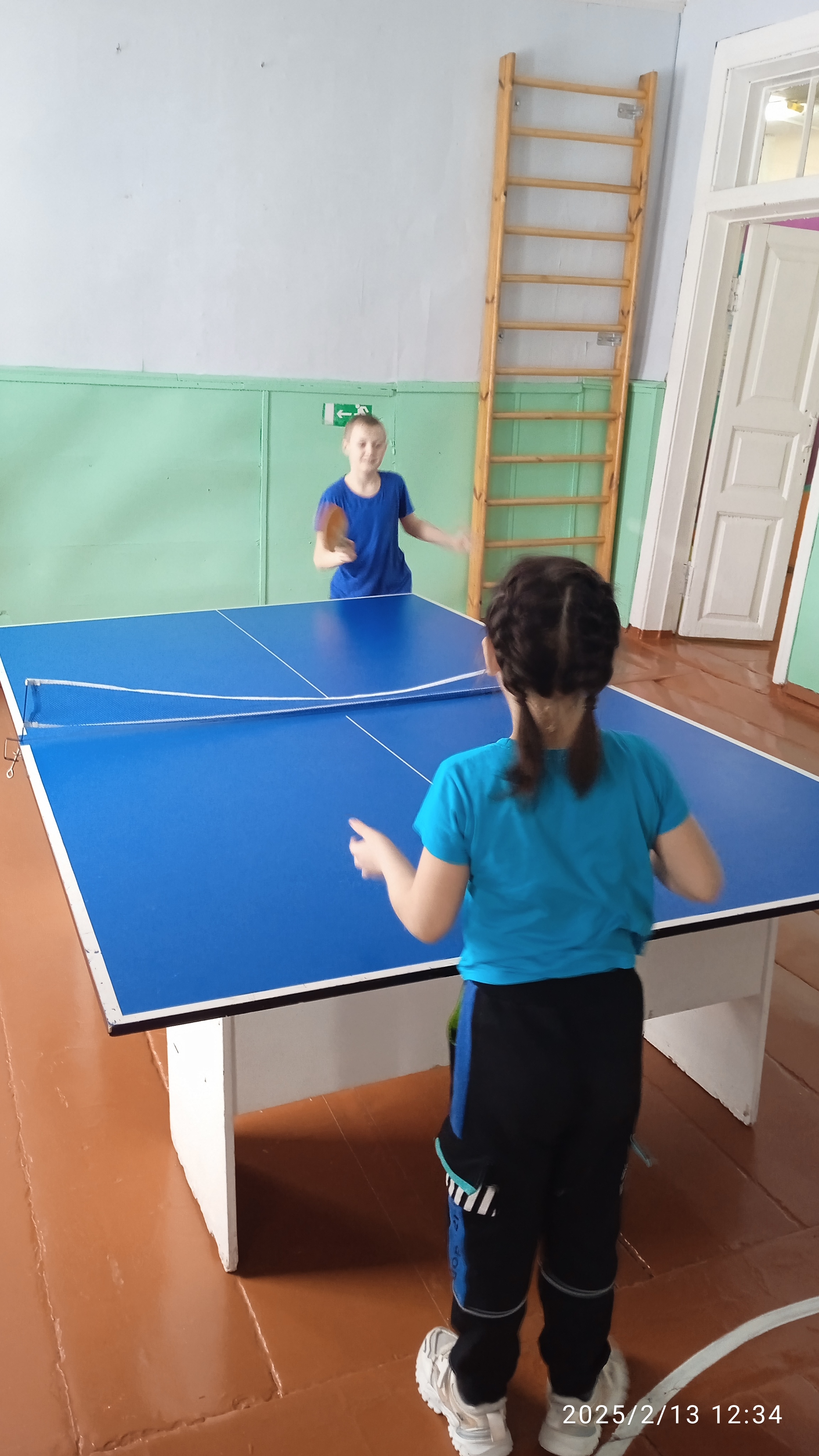 Соревнования по настольному теннису..